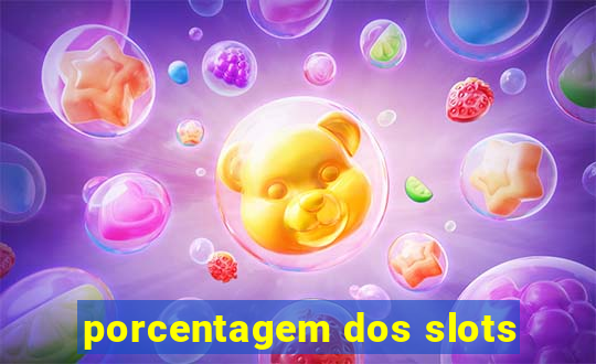 porcentagem dos slots